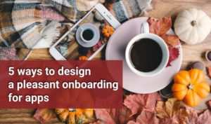 design onboarding app